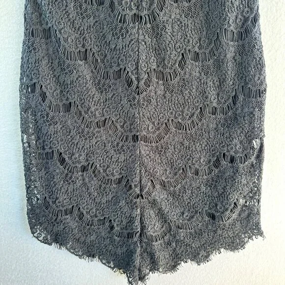 NWT Free People Intimately Dress Womens Small Black Lace Goth Chic Fairy Grunge - Picture 5 of 12